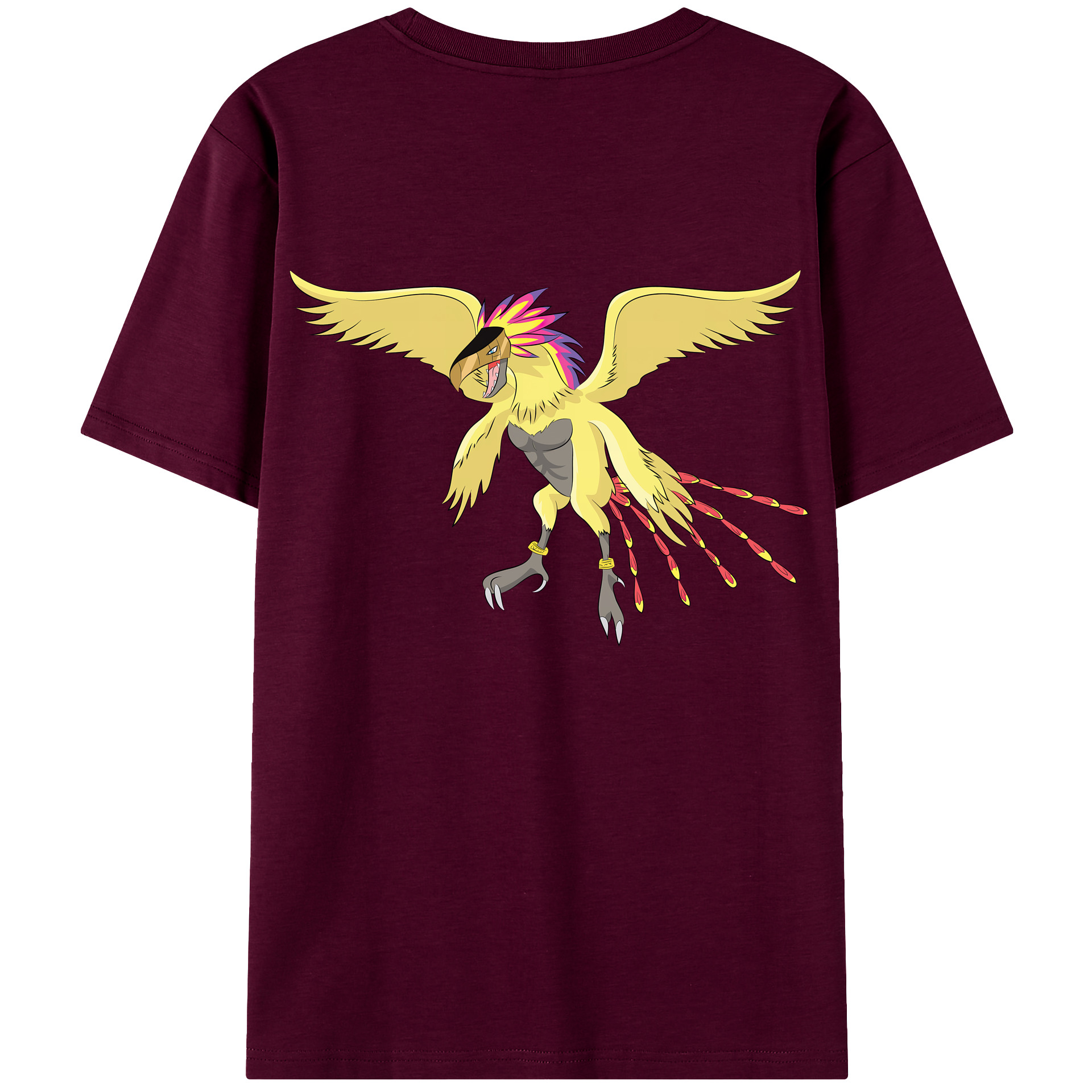 （画像用） Digimon デジタルモンスター/デジモン レディース半袖Tシャツ(バックプリント)